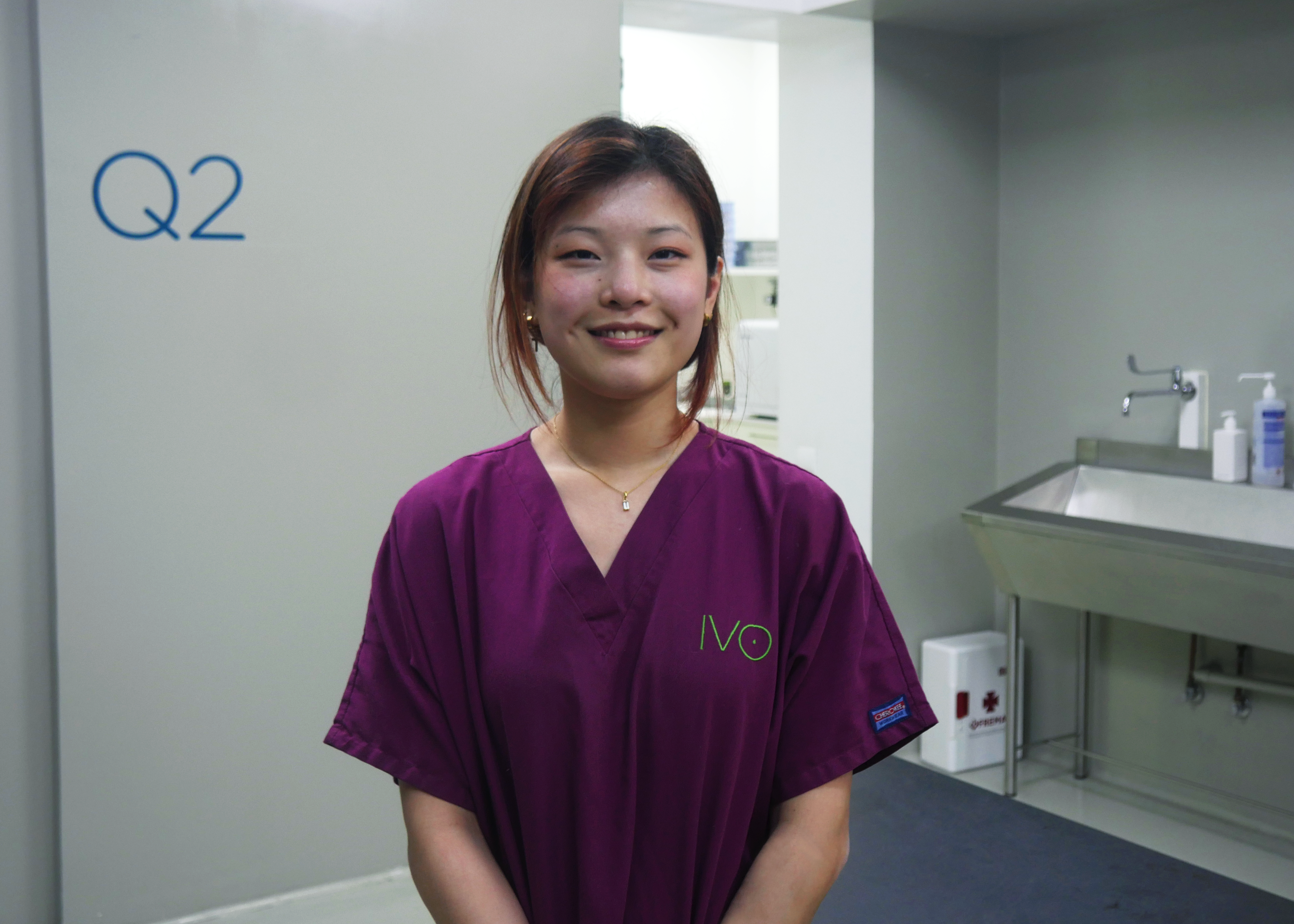 Yongshu Montejo, Asistente Técnico Veterinario (ATV) en IVO Oftalmología