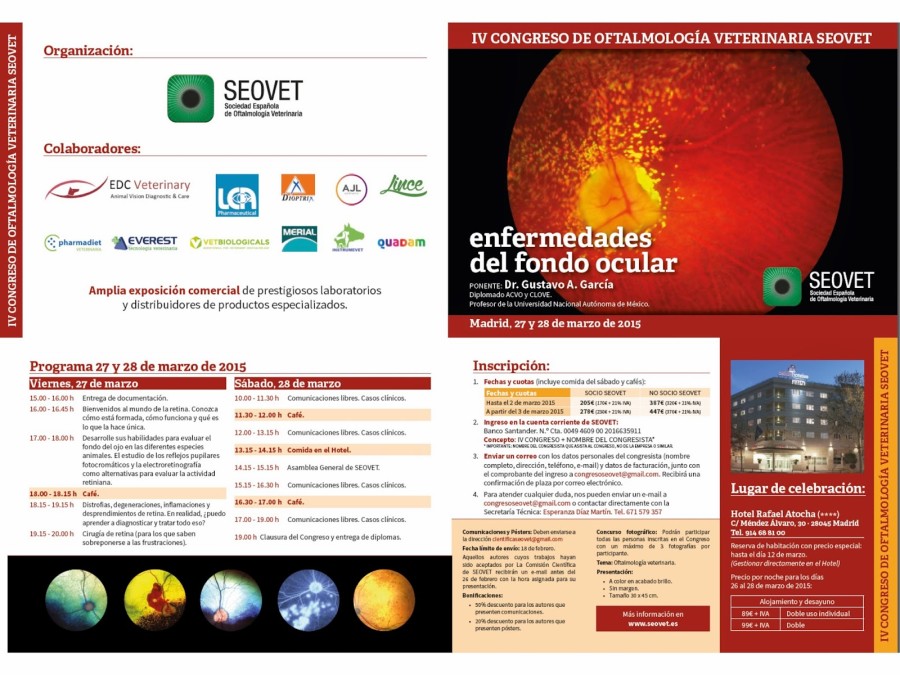 Programa IV Congreso SEOVET